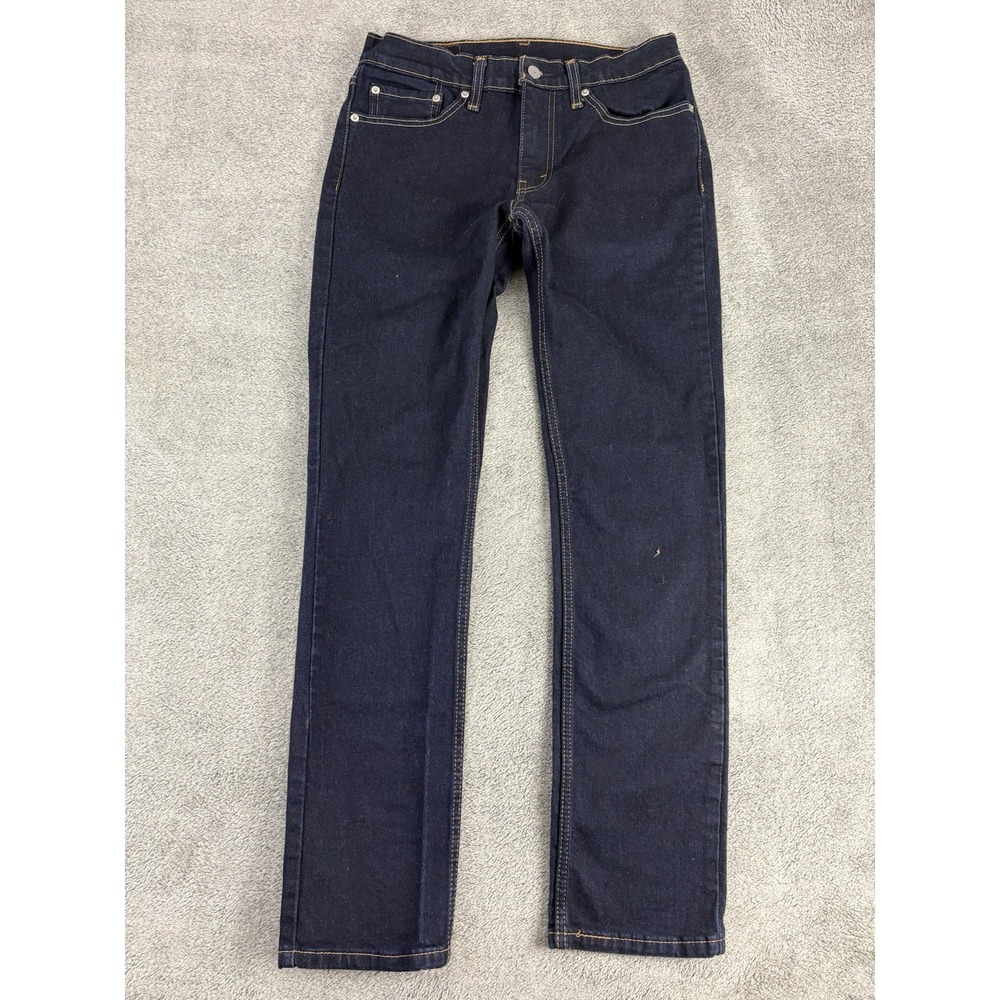 Levi's 511 Jeans Mens 31 X 32 Dark Blue Slim Fit Denim
